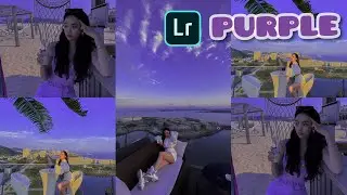 Tutorial Edit Foto  Filter PuRpLe | Edit Foto Ala Selebgram | lightroom Tutorial