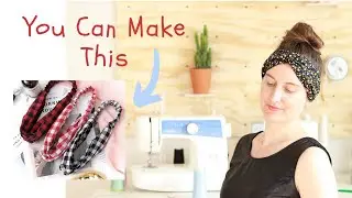 Learn How To Sew This Elastic Knotted Headband