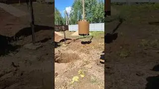 Ковшебур в деле Павел с Олегом заканчивают 1 й колодец в Истринском районе Мы начали 2й