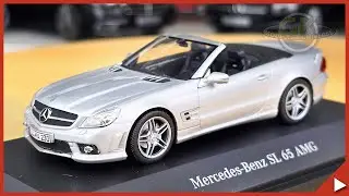 Der Minichamps Mercedes-Benz SL 65 AMG (R230, Modell 2008) in 1:43 | Modellauto Review