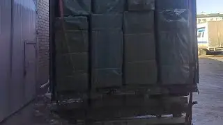 Загрузили Китайскими коробками. Едем с Уссурийска в  Москву