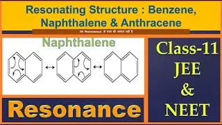 Resonating Structure of Benzene Naphthalene and  Anthracene | EG Chemistry -IIT JEE & NEET
