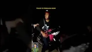 polisi melawan penguasa bumi?? #shorts #youtubeshorts
