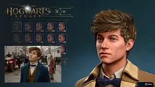 Newt Scamander Character Creation - Hogwarts Legacy
