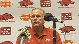 Sam Pittman postgame press conference - Oklahoma State 39, Arkansas 31 (2OT)