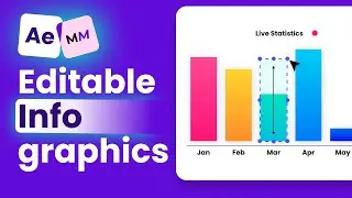 Create Editable Infographics in After Effects + FREE Presets!