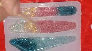 #diy #resinart how to make hair clip easy method ❤️