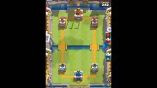 Clash royale Arena 8 +41 trophies attack!! Freeze strategy