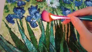 ASMR Tracing a Painting