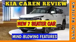kia caren review | best mpv |6,7 seater car | gaadi reviews #shorts