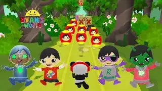 Tag with Ryan - Skele-Ryan 🆚 Pj Masks Catboy 🆚 Ghost Pirate Ryan 🆚 Mecha Robo Ryan 2 !