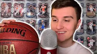 ASMR Showing My ENTIRE NBA Card Collection 🏀💤 (whisper ramble)