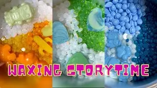 🌈✨ Satisfying Waxing Storytime ✨😲 