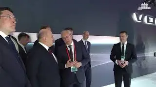 Михаил Мишустин прибыл на выставку «ЦИПР-2024» в Нижнем Новгороде