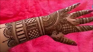 Beautiful Indian Bridal Heena Mehndi Design for Hand 2018