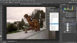 Filtros de fotografias. Layers de ajustamento. Sépia.Photoshop cs6. Tutorial em Português.