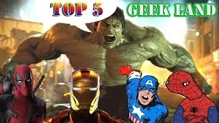 [TOP 5] Самые популярные персонажи вселенной MARVEL