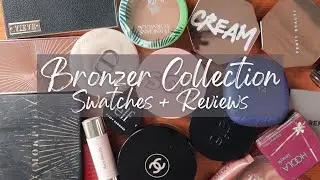 My Bronzer Collection 🤎 | Swatches + Reviews!