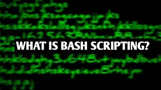 Bash scripting explanation in 1 min.
