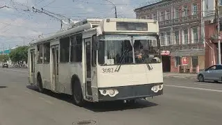 [Ultra HD] Троллейбус ЗиУ-682Г-016.03 №3082, маршрут №3