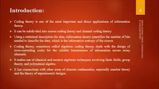 ERROR CONTROL CODING - INTRODUCTION 