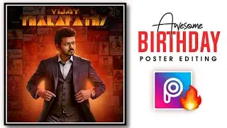 Easy PicsArt Tutorial :Birthday Banner CDP photo editing tutorial | professional cdp editing picsart