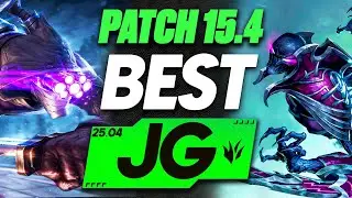 The BEST Junglers For Season 15 On Patch 15.4! | All Ranks Tier List League of Legends