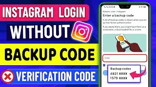 How to Login Instagram Without Backup Code 💯Fixed | Instagram Login Without Verification Code OTP