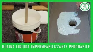 Guaina Liquida Impermeabilizzante Pedonabile