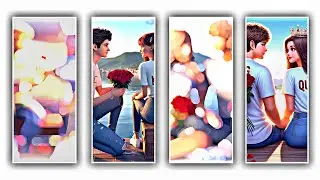 ❤️Trending couple custom name on t shirt love status video editing || Alight motion video editing