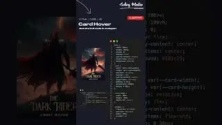 Card Hover / HTML / CSS / JS /#coding #css #html #js #cardhover