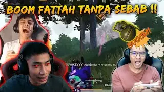 Fattah Sampai Tak Henti Menjerit Kena Boom !! | IronproVokey,Fattahziee | PUBG Mobile Malaysia