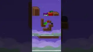 Apple Worm lvl 25 #funny #appleworm #shorts
