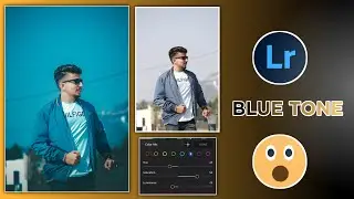 Blue Tone 🔥 Lr photo editing | Lightroom photo editing tutorial | yashuyashendra