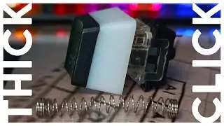 So I made the WORLD'S HEAVIEST brown switch...