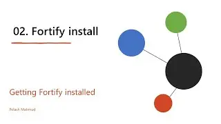 02.  Fortify installed