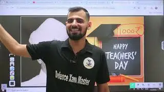 Happy Teachers day by Shivam sir | Defence Xam Master