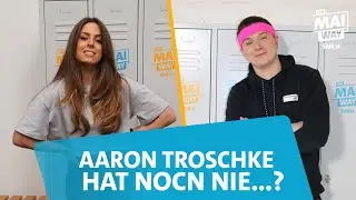 NEVER HAVE I EVER... Aaron Troschke erklärt 'nen Dreier?! 🤪 ON MAI WAY 