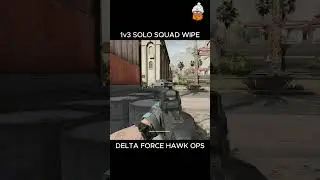 1v3 SOLO DELTA FORCE HAWK OPS #deltaforce #deltaforcehawkops #gamingshorts #gamingmemes