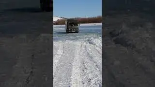 зимник камчатки. небольшой брод