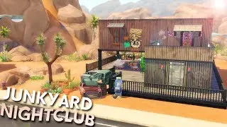 SHIPPING CONTAINER NIGHTCLUB // The Sims 4 Speed Build