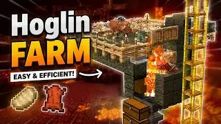 ULTIMATE 1.21 Hoglin Farm! (Best Infinite Food Source)