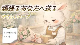 【Healing Energy】For Those Who Are Doing Their Best | Gentle Harp BGM to Support Your Heart