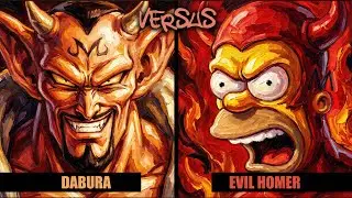 Dabura vs Evil Homer - International M.U.G.E.N