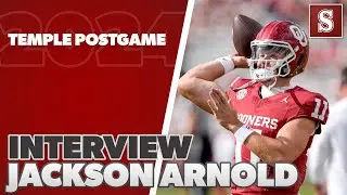 TEMPLE POSTGAME PRESS CONFERENCE: Jackson Arnold