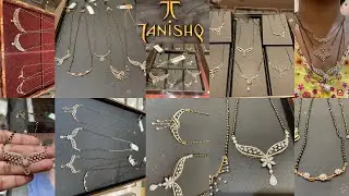 Tanishq selected beautiful diamond Mangalsutra Designs| Diamond Mangalsutra Collections|Mangalsutra