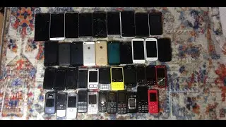 Phones I found over the year!