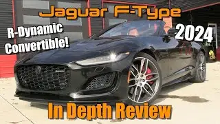 2024 Jaguar F-Type R-Dynamic Convertible: Start Up, Test Drive & In Depth Review