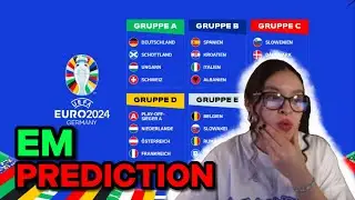 EBRU PREDICTET DIE EM 2024⚽🇩🇪 🔮| SCHAFFT ES CR7 NOCHMAL ZUM SCHLUSS? 🇵🇹 🤔
