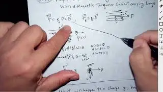 Magnetic Force on Moving Charge Theory